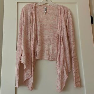 Aeropostale light pink cardigan
